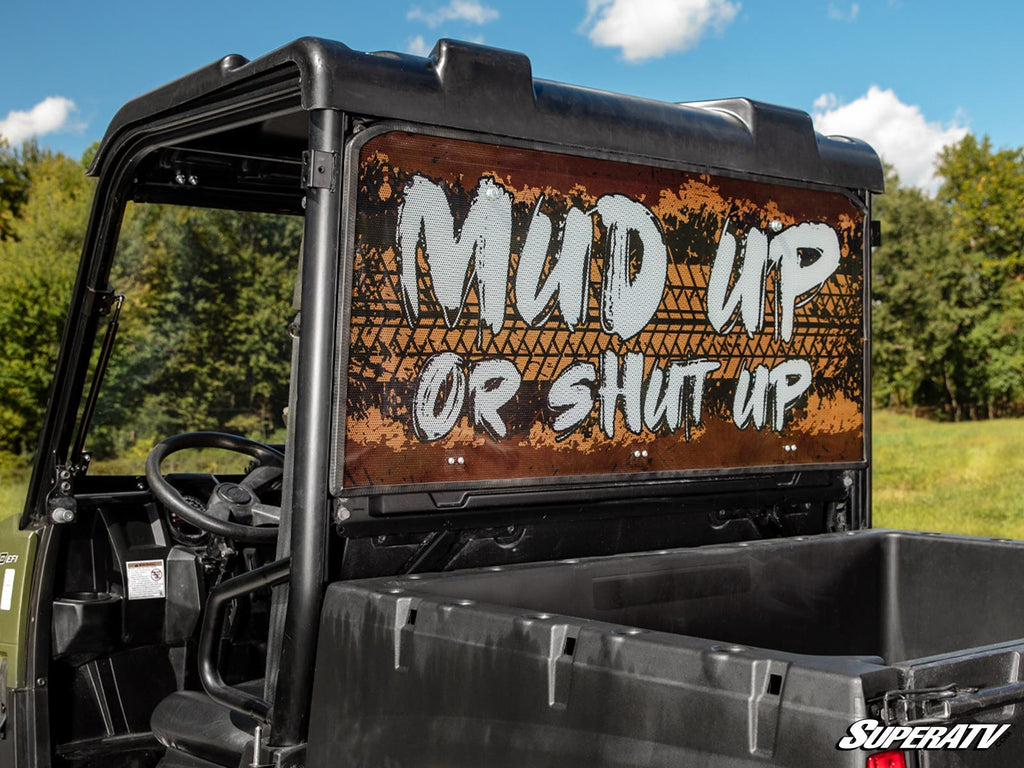 Polaris Ranger Midsize Rear Windshield (2015+)