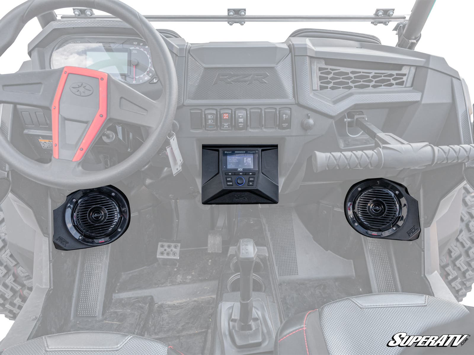 MTX Polaris RZR THUNDER Sound System