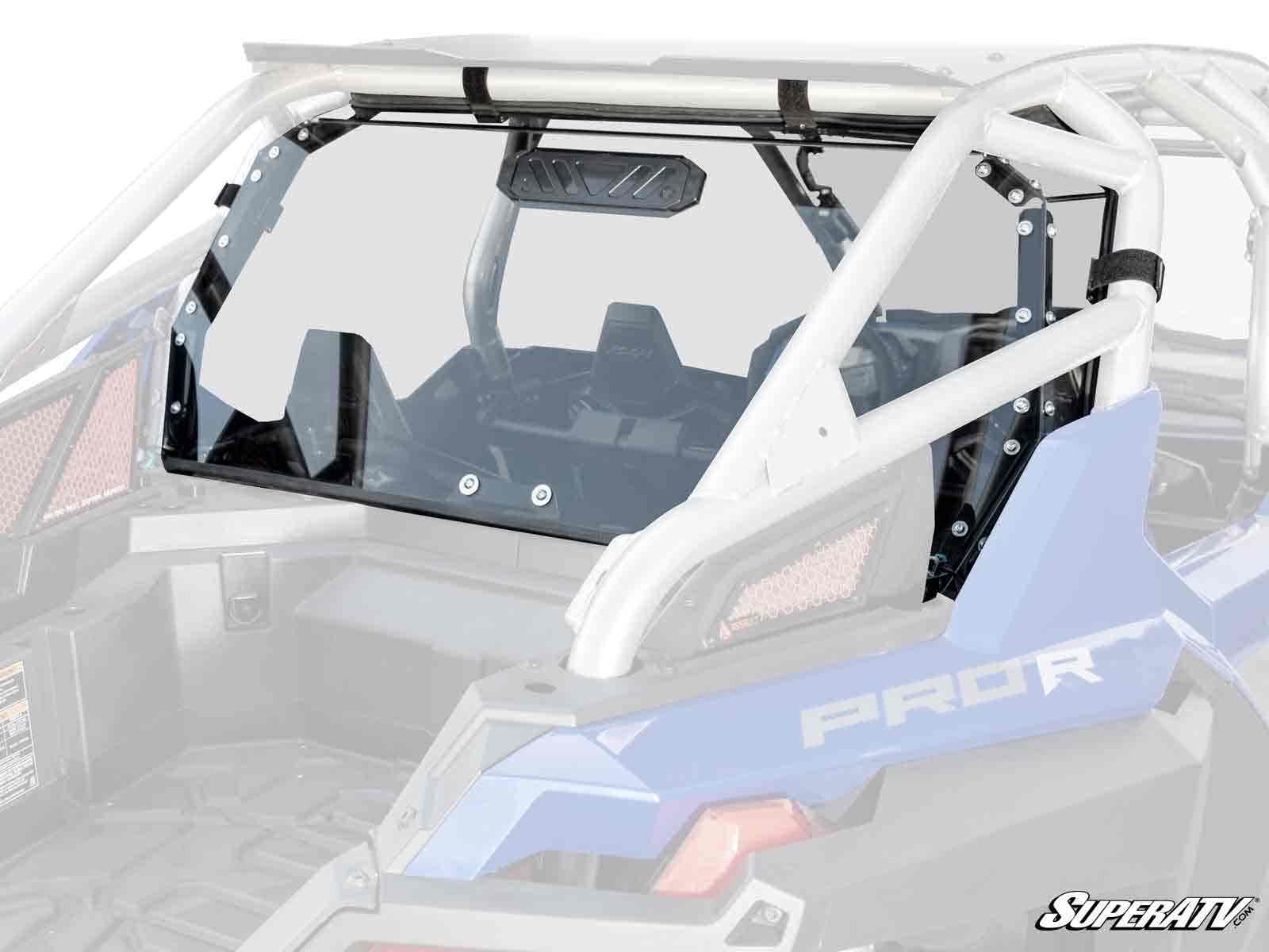 Polaris RZR Pro R Rear Vented Windshield