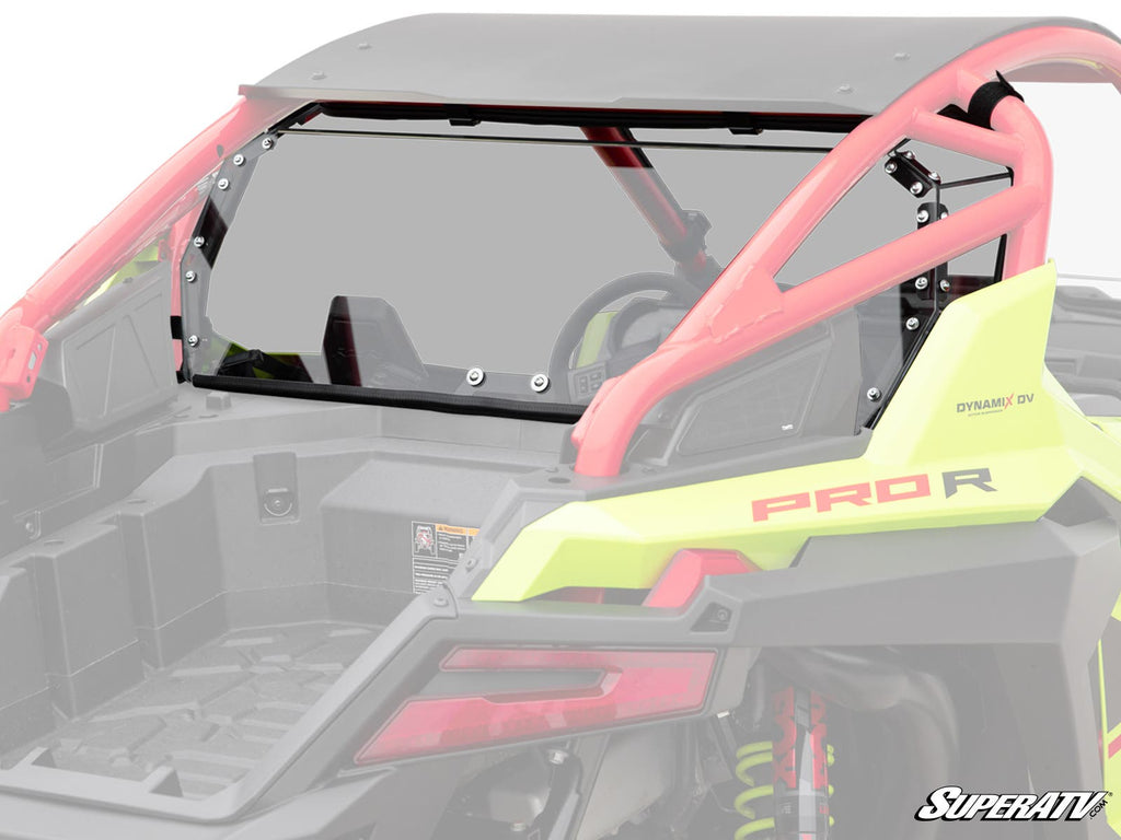 Polaris RZR Pro R Rear Windshield