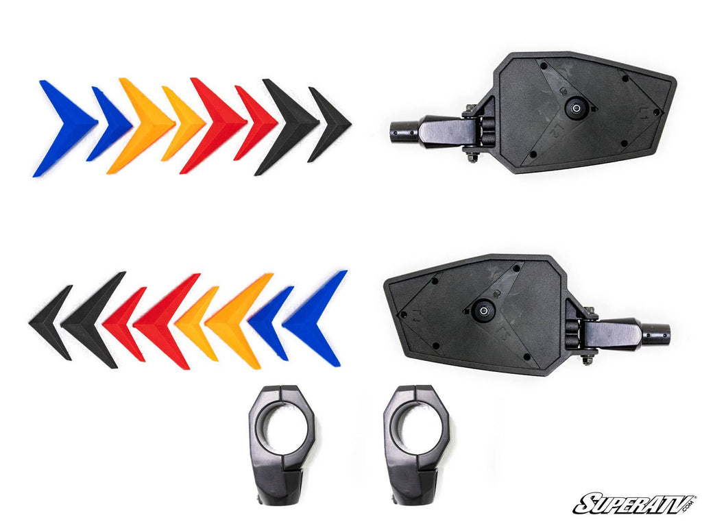 Kawasaki Teryx KRX Seeker Side View Mirrors