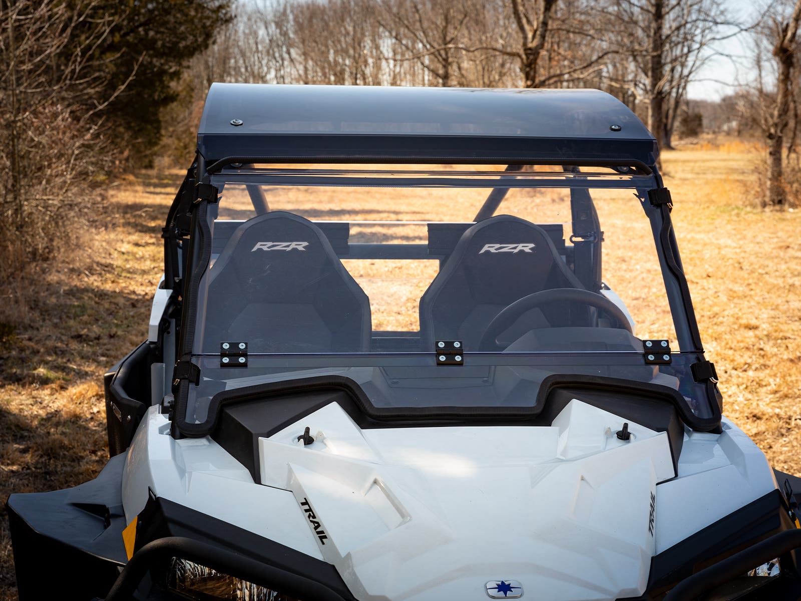 Polaris RZR Trail S 1000 Scratch-Resistant Flip Down Windshield