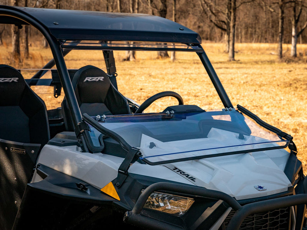 Polaris RZR Trail S 900 Scratch-Resistant Flip Down Windshield