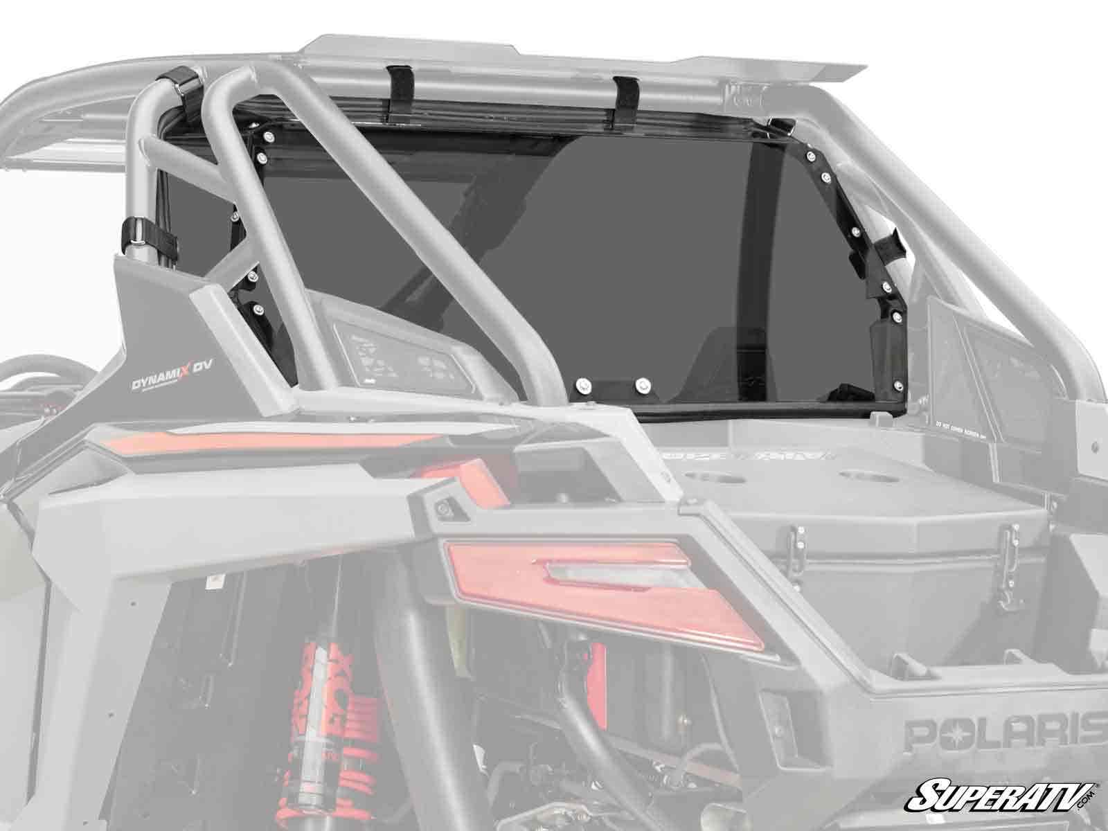 Polaris RZR Turbo R Rear Windshield