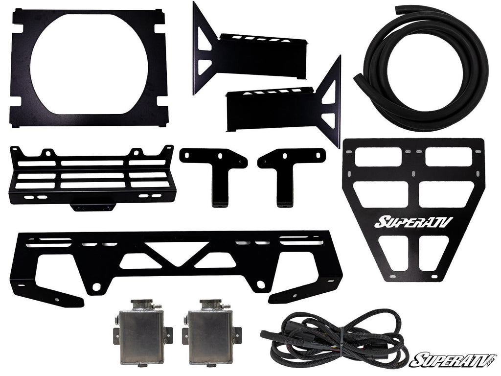 Polaris RZR XP Turbo Radiator Relocation Kit