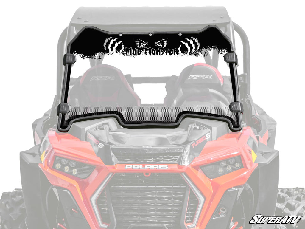 Polaris RZR XP Turbo S Scratch-Resistant Full Windshield