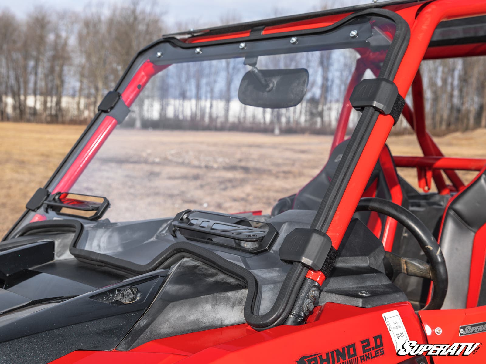Polaris RZR XP Turbo S Vented Full Windshield