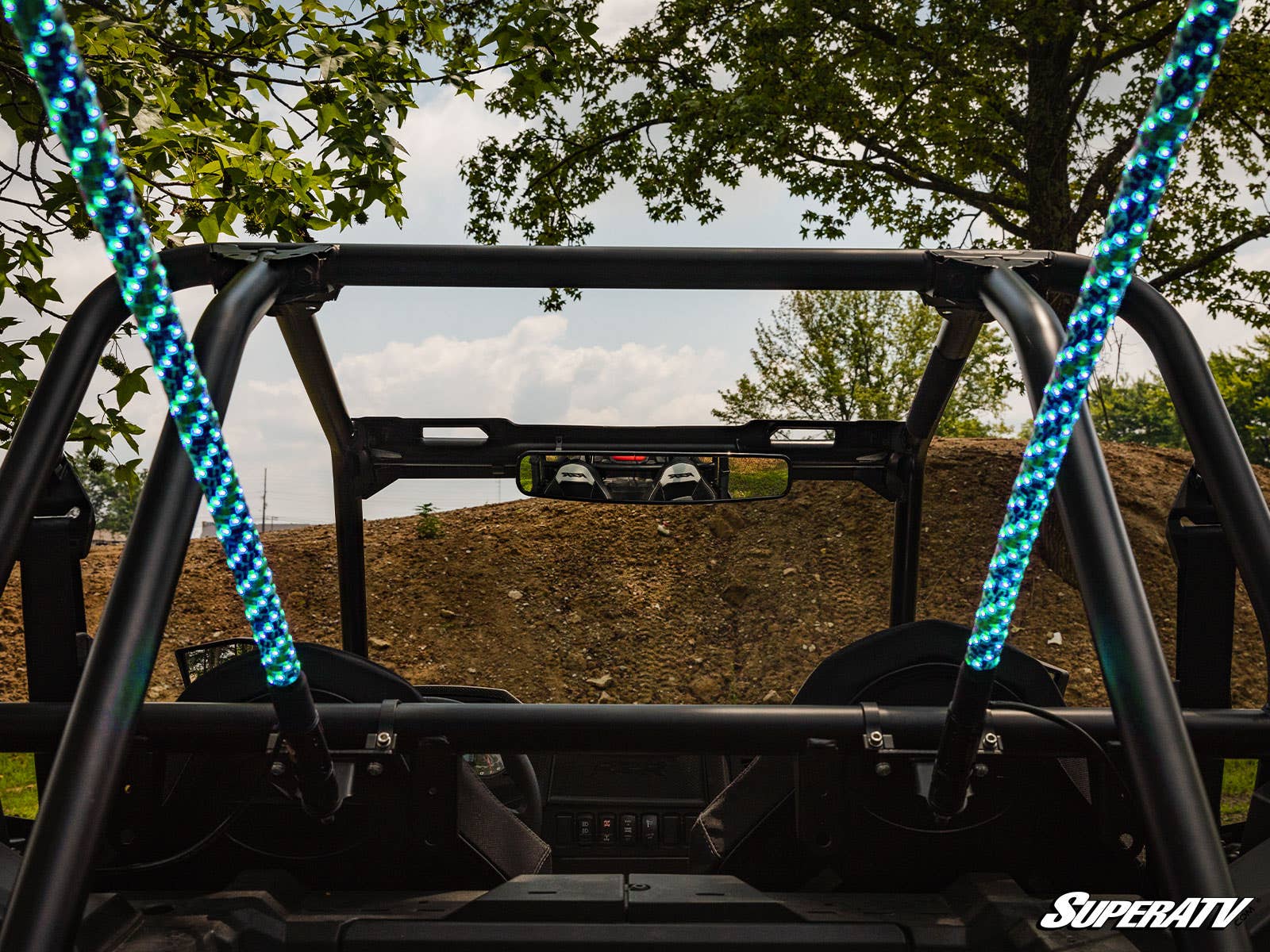 Kubota 17" Curved Rear View Mirror