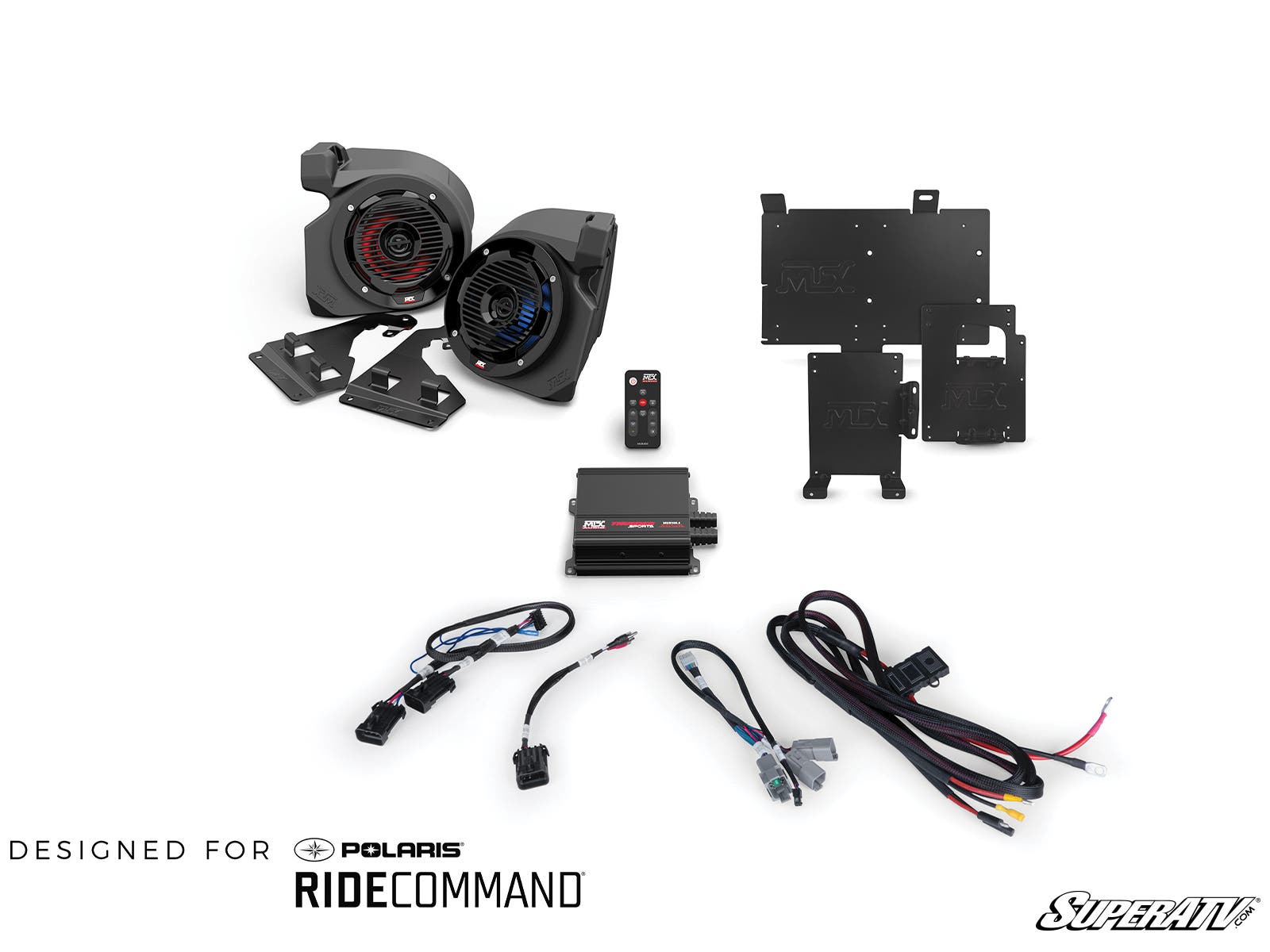MTX Polaris RZR THUNDER Sound System
