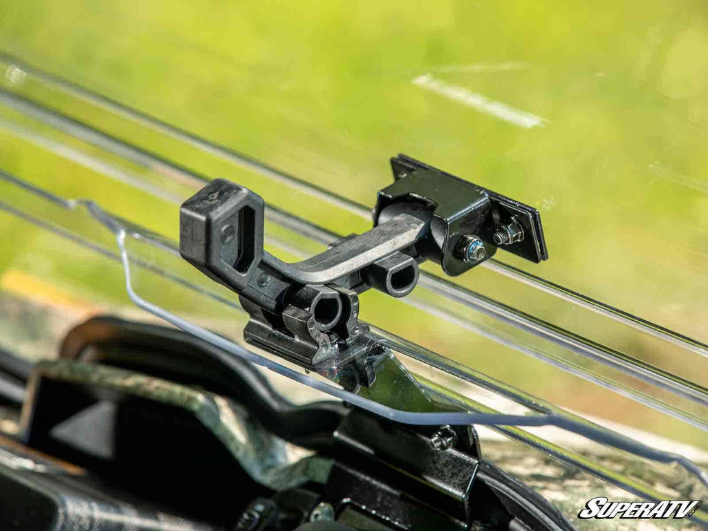 Tracker 500S Scratch-Resistant Flip Windshield