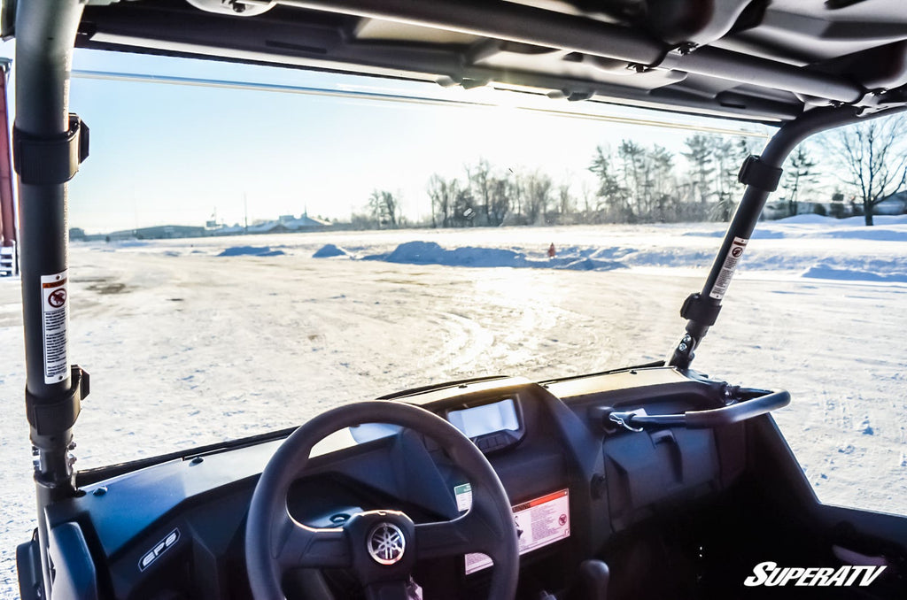 Yamaha Wolverine X4 Scratch-Resistant Full Windshield
