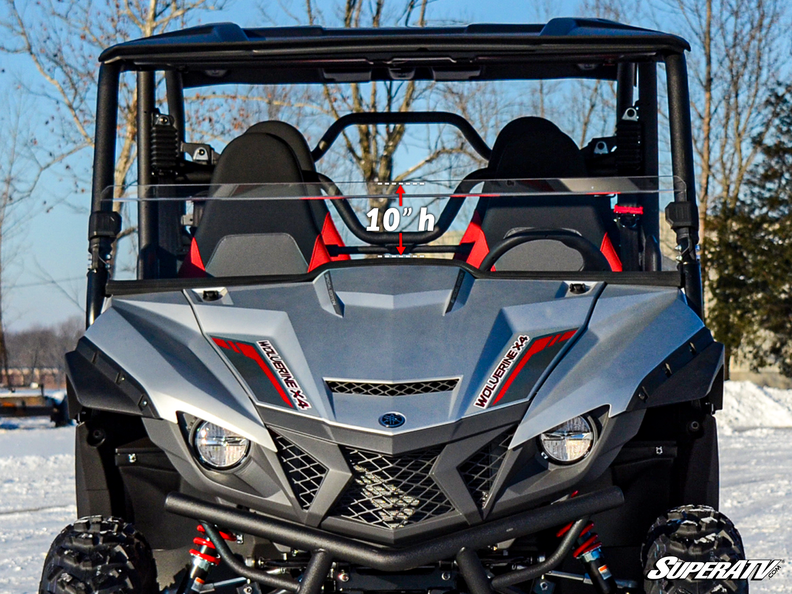 Yamaha Wolverine X2 Half Windshield