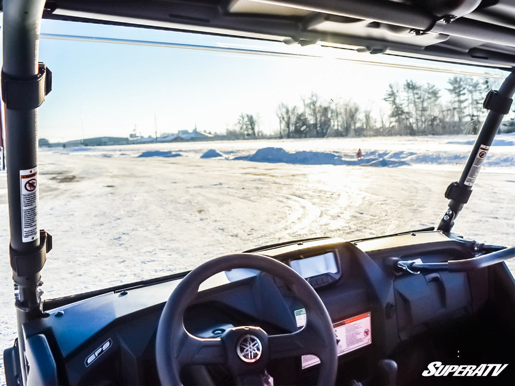 Yamaha Wolverine X2 Scratch Resistant Full Windshield